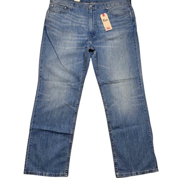 Levi’s 559 Men’s Relaxed Straight Jeans Medium Wash 44x34 Y2K Style NWT - Picture 2 of 10